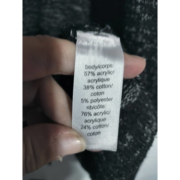 Maurices Cardigan Sweater black and gray woman plus size XXL - Picture 3 of 5